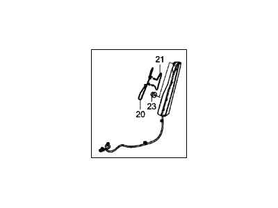 Acura 78055-TX6-A32 Driver Side Air Bag Module Assembly