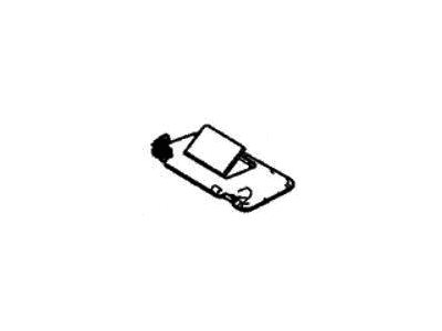 Acura 83230-TV9-A82ZC Sunvisor (Graphite Black)