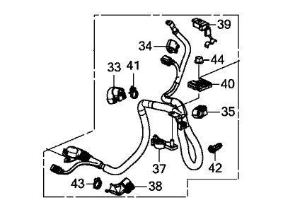 2019 Acura MDX Battery Cable - 32410-TRX-A00