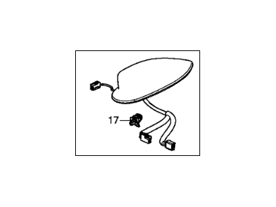 Acura Antenna Mast - 39150-TZ5-A31ZB