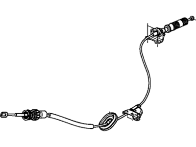 Acura 54315-TZ5-A83 Shift Control Cable