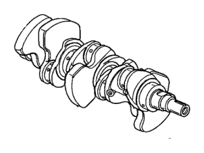 2018 Acura MDX Crankshaft - 13310-5G5-H00