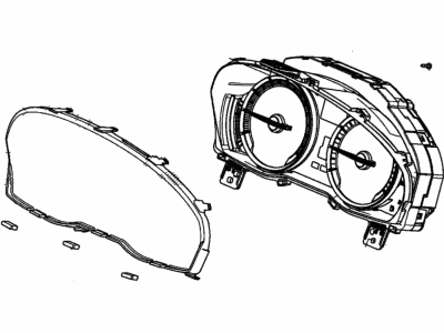2020 Acura MDX Instrument Cluster - 78100-TYS-A91