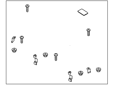 Acura 08R01-TZ5-200R1 Hardware Kit