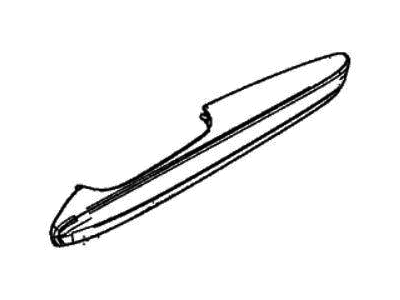 Acura 83752-TZ5-A01ZF Driver Side Armrest (Type R)