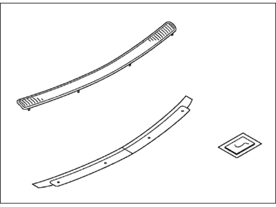 Acura 08P01-TZ5-201 Bumper Protector