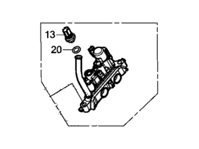 Acura Spool Valve - 15810-5J6-A01