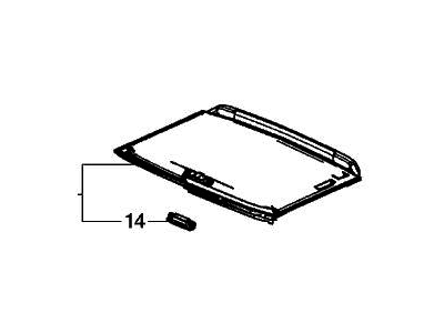 2020 Acura MDX Sun Visor - 70600-TZ5-A03ZG