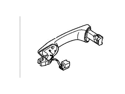 Acura MDX Door Handle - 72141-TZ5-A12