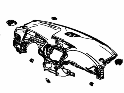 Acura MDX Instrument Panel - 77100-TZ5-A12ZB