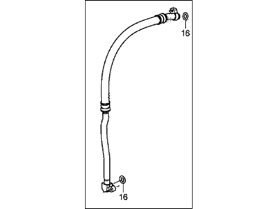 2020 Acura MDX A/C Hose - 80311-TRX-A02