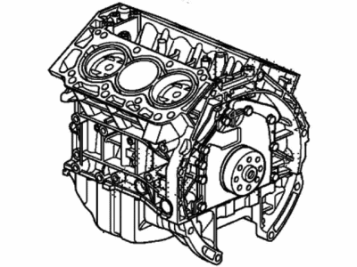 Acura Engine Block - 10002-5J6-A12