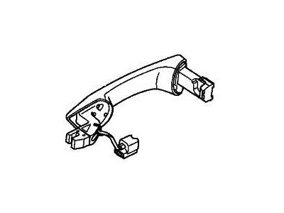 Acura MDX Door Handle - 72181-TZ5-A12