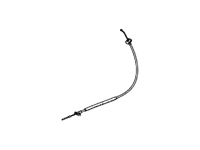Acura 47210-TZ5-A02 Front Emergency Parking Brake Release Cable