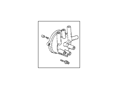 Acura 30102-PH7-006 Cap Assembly, Distributor (Tec)