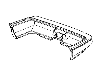 1988 Acura Legend Bumper - 71501-SD4-670ZZ