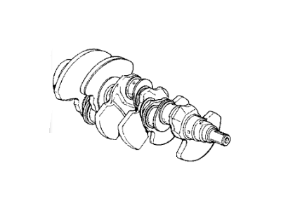 Acura Crankshaft - 13310-PH7-020