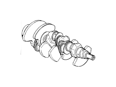 Acura 13310-PH7-030 Crankshaft