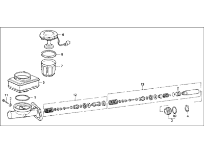 Acura Legend Brake Master Cylinder - 46100-SD4-801