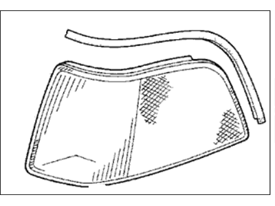 Acura 34351-SD4-A04 Lens, Driver Side