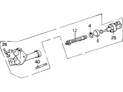 Acura Clutch Master Cylinder - 46920-SD4-033