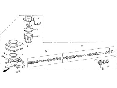 Acura 46671-SD4-003 O-Ring (49.7X2.4)