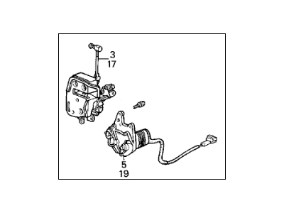 1990 Acura Legend Door Latch Assembly - 72610-SD4-A02