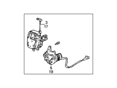 1986 Acura Legend Door Lock - 72610-SD4-003