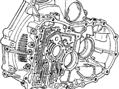 1986 Acura Legend Bellhousing - 21110-PG4-030