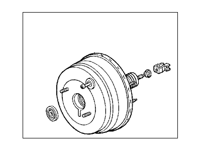 1989 Acura Legend Brake Booster - 46400-SD4-A31