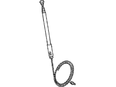 Acura Antenna Mast - 39152-SD4-A02