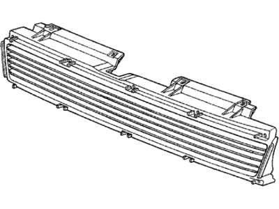 1990 Acura Legend Grille - 75101-SD4-674ZA