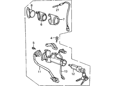 Acura 35450-SG0-A81 Switch Assembly, Wiper