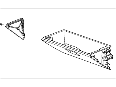 Acura 77501-SD4-A00ZA Glove Box (Palmy Gray)