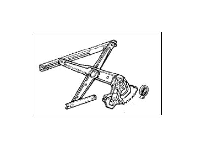 1986 Acura Legend Window Regulator - 72751-SD4-014