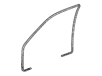 Acura Legend Weather Strip - 72315-SD4-003ZD