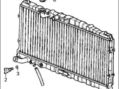 Acura Legend Radiator - 19010-PH7-661