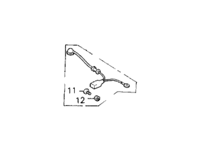 1989 Acura Legend Battery Cable - 32410-SG0-A02