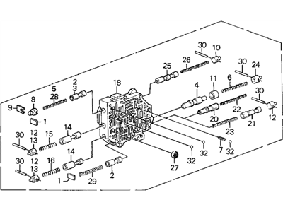 Acura 27700-PL5-Z02 Body Assembly, Secondary