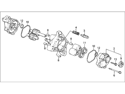 Acura Legend Power Steering Pump - 56110-PH7-030