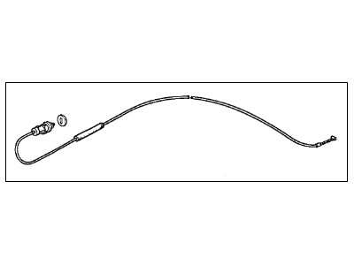 1990 Acura Legend Fuel Door Release Cable - 74411-SD4-A01