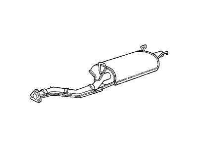 1987 Acura Legend Muffler - 18307-SD4-A05