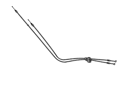 1988 Acura Legend Hood Cable - 74131-SG0-A00