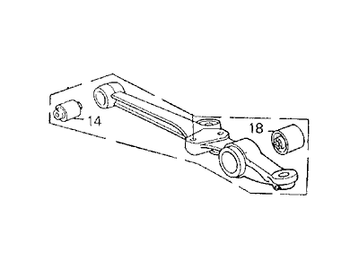 Acura Legend Control Arm - 51360-SD4-030