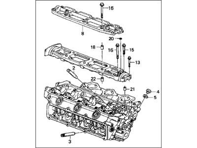 Acura Legend Cylinder Head - 12100-PL2-000