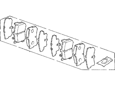 1987 Acura Legend Brake Caliper - 43230-SD4-015