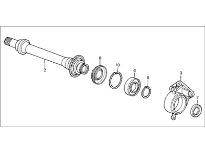 Acura Legend Axle Shaft - 44500-SD4-902