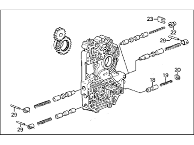 Acura Legend Valve Body - 27105-PL5-Z02