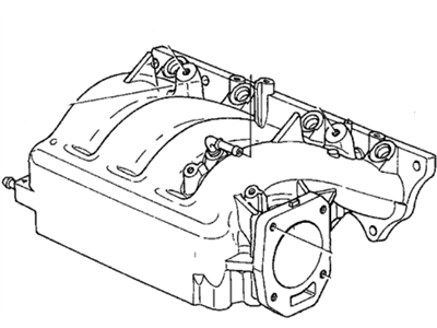 Acura RSX Intake Manifold - 17100-PRB-A10