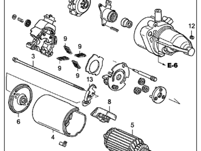 Acura 31200-PND-A04 Starter Compatible